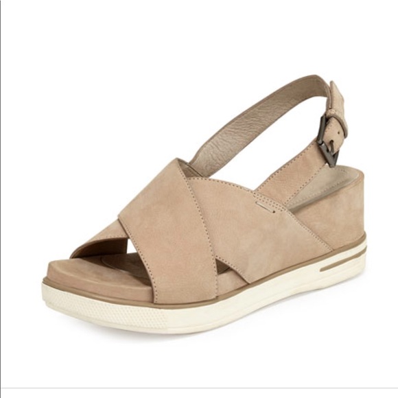 Eileen Fisher Shoes - Eileen Fisher crisscross platform wedges